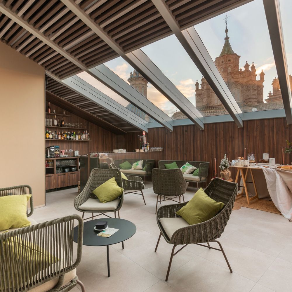 foto de la terraza